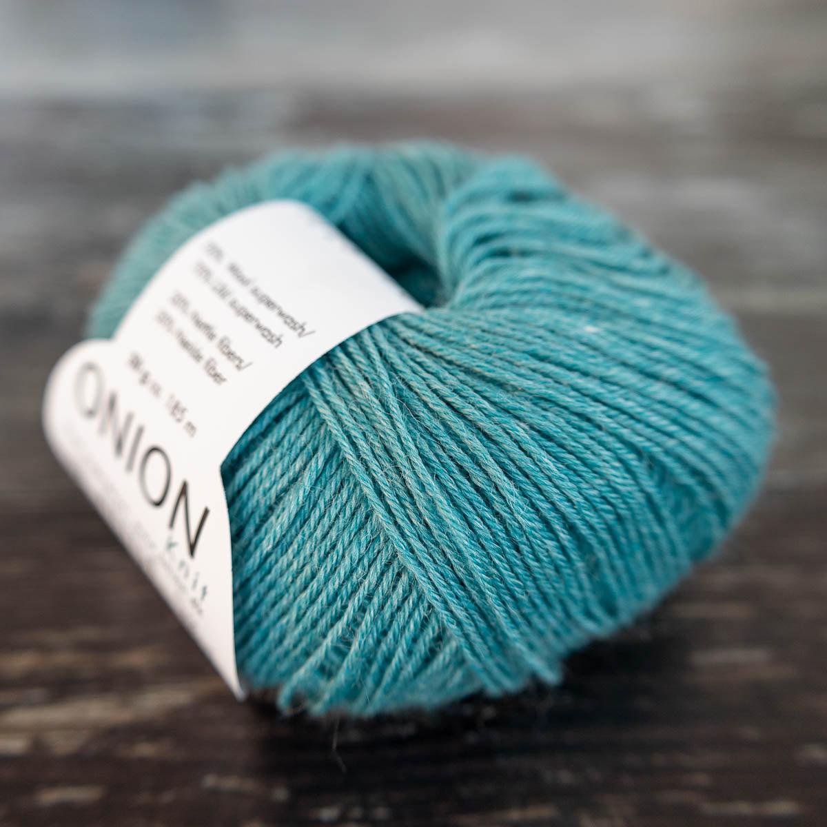 Onion Onion Nettle Sock Yarn - 1025 petrol - Yarn