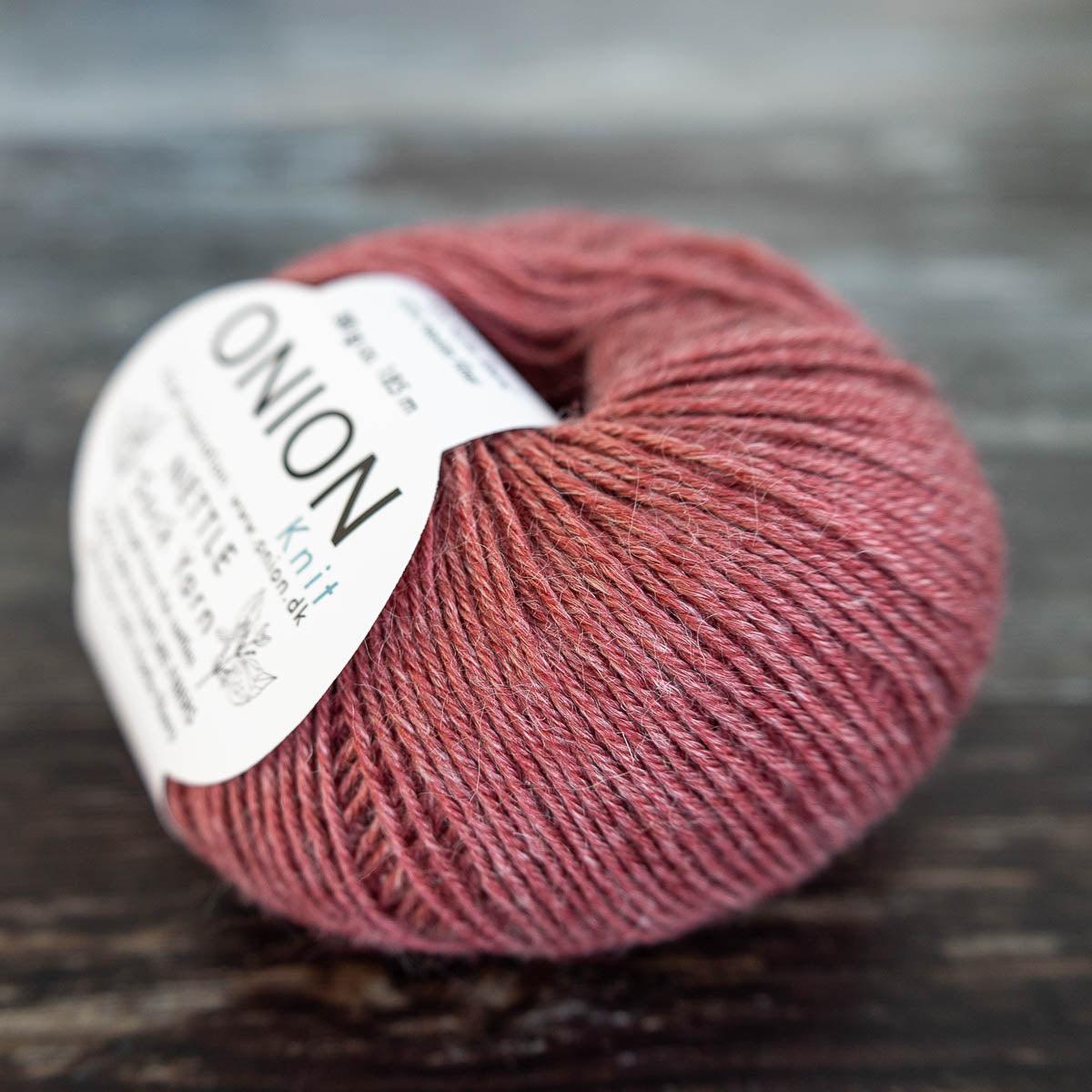 Onion Onion Nettle Sock Yarn - 1022 marsala - Yarn