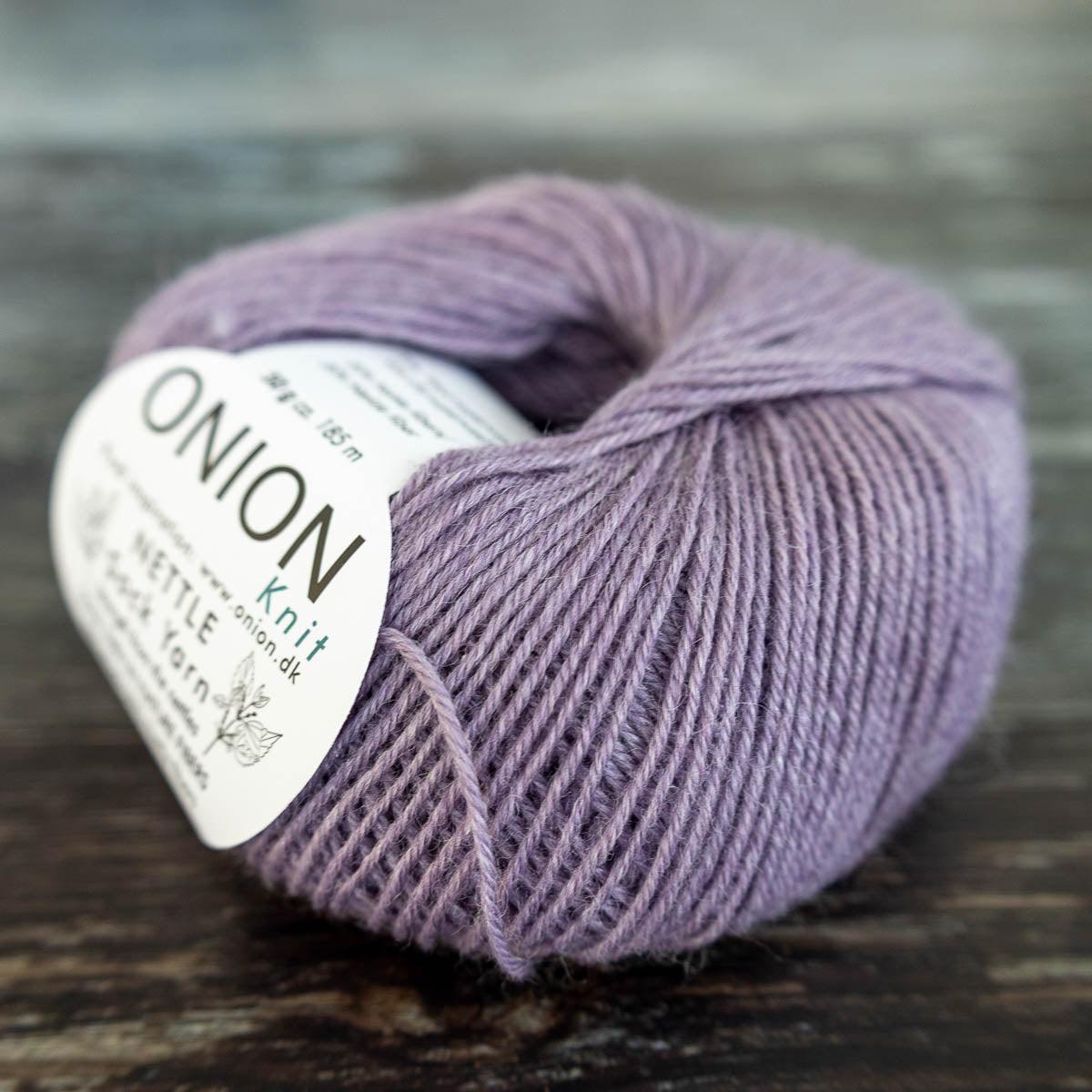 Onion Onion Nettle Sock Yarn - 1007 lys lilla - Yarn