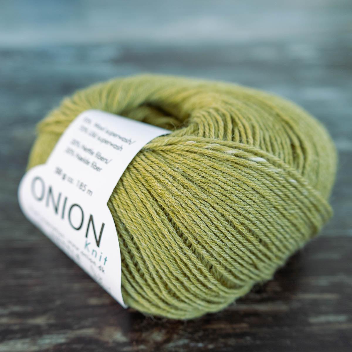 Onion Onion Nettle Sock Yarn - 1030 olivengrøn - Yarn