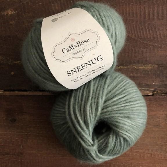 CaMaRose CaMaRose Snefnug [Snowflake] - 7864 Havgron - Aran Knitting Yarn