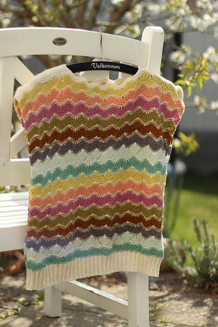 CaMaRose Summer Vibe Top [Trine Bertelsen] -  - Knitting Pattern