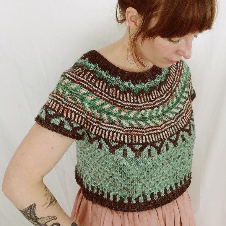 Boyland Knitworks Soldotna Crop [Boyland Knitworks] -  - Knitting Pattern