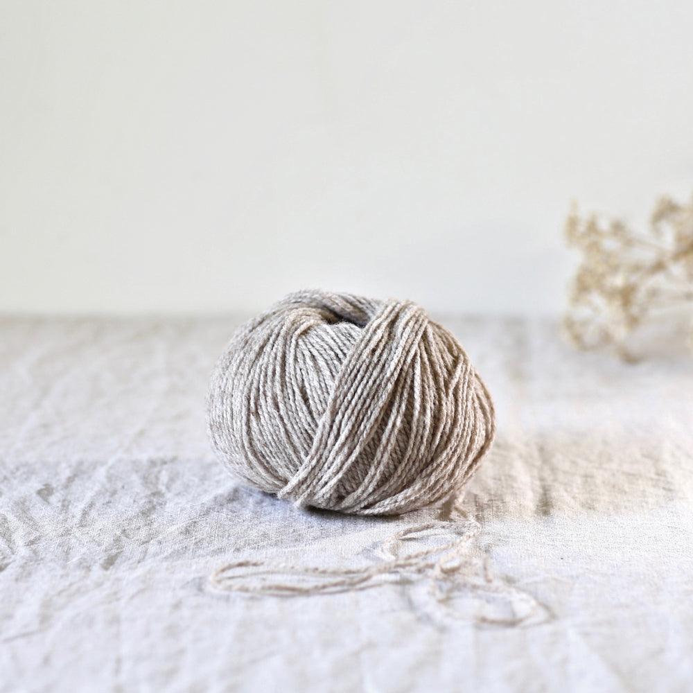 de rerum natura De Rerum Natura Ulysse - poivre et sel - Sport Weight Yarn