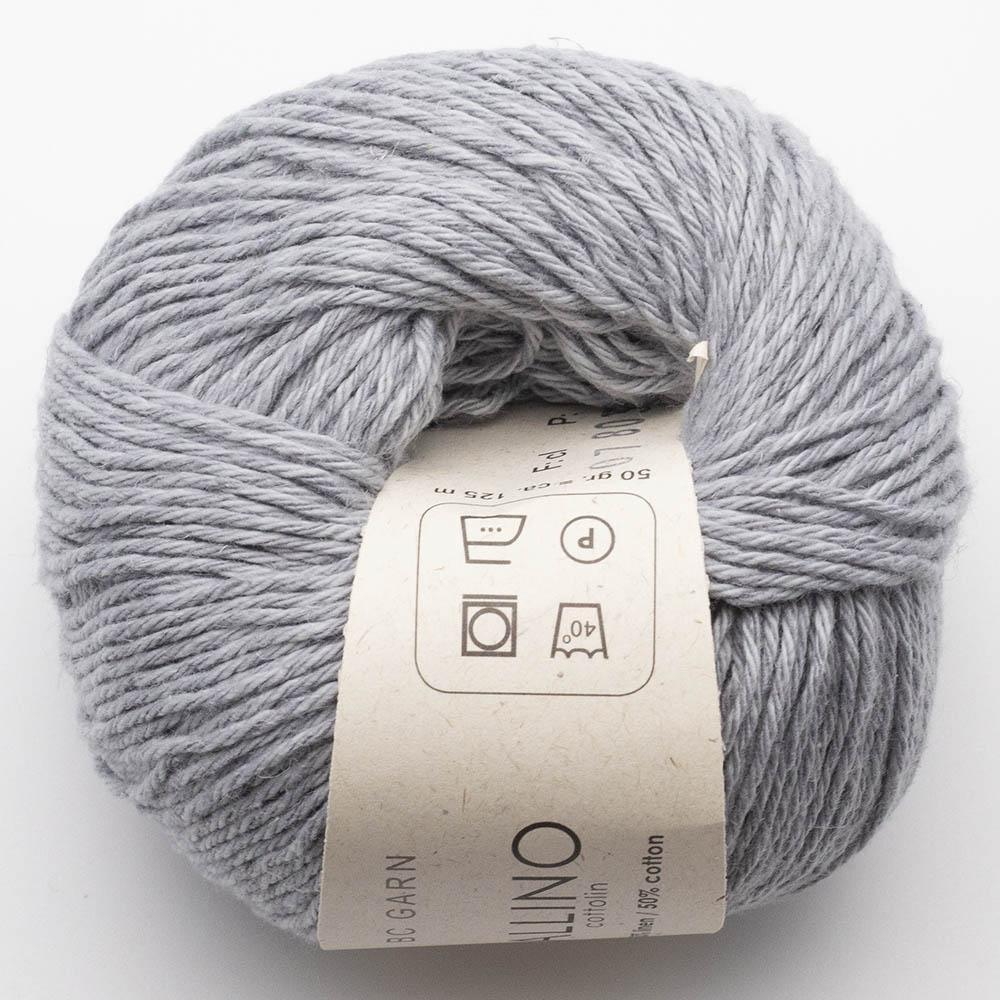BC Garn BC Garn Allino - Silver Grey (07) - DK Knitting Yarn