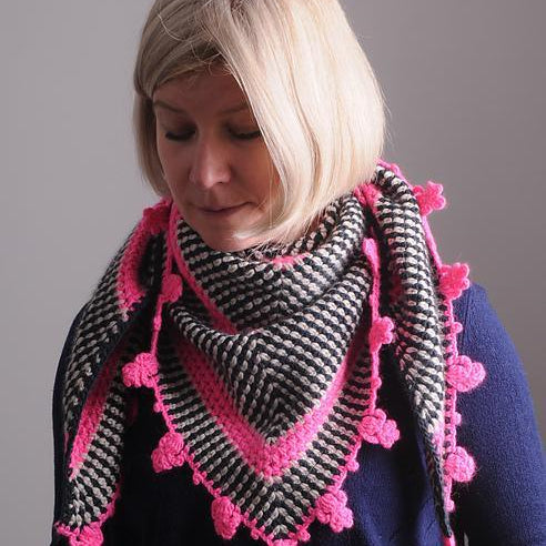 Mrs Moon Brighton Rock Shawl [Crochet Pattern] -  - Crochet Pattern