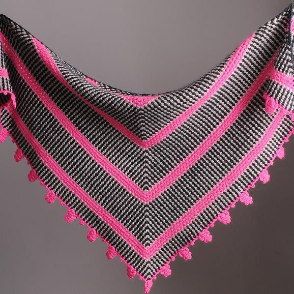 Mrs Moon Brighton Rock Shawl [Crochet Pattern] -  - Crochet Pattern