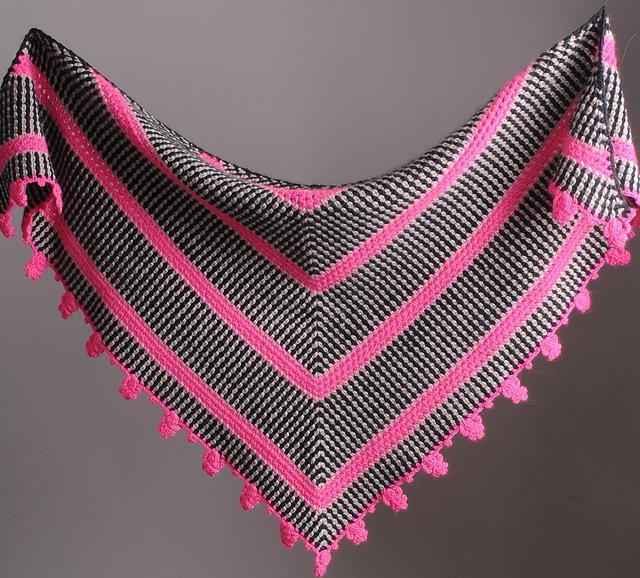 Mrs Moon Brighton Rock Shawl [Crochet Pattern] -  - Crochet Pattern