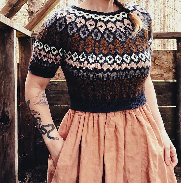 Boyland Knitworks Jupiter Crop [Boyland Knitworks] -  - Knitting Pattern