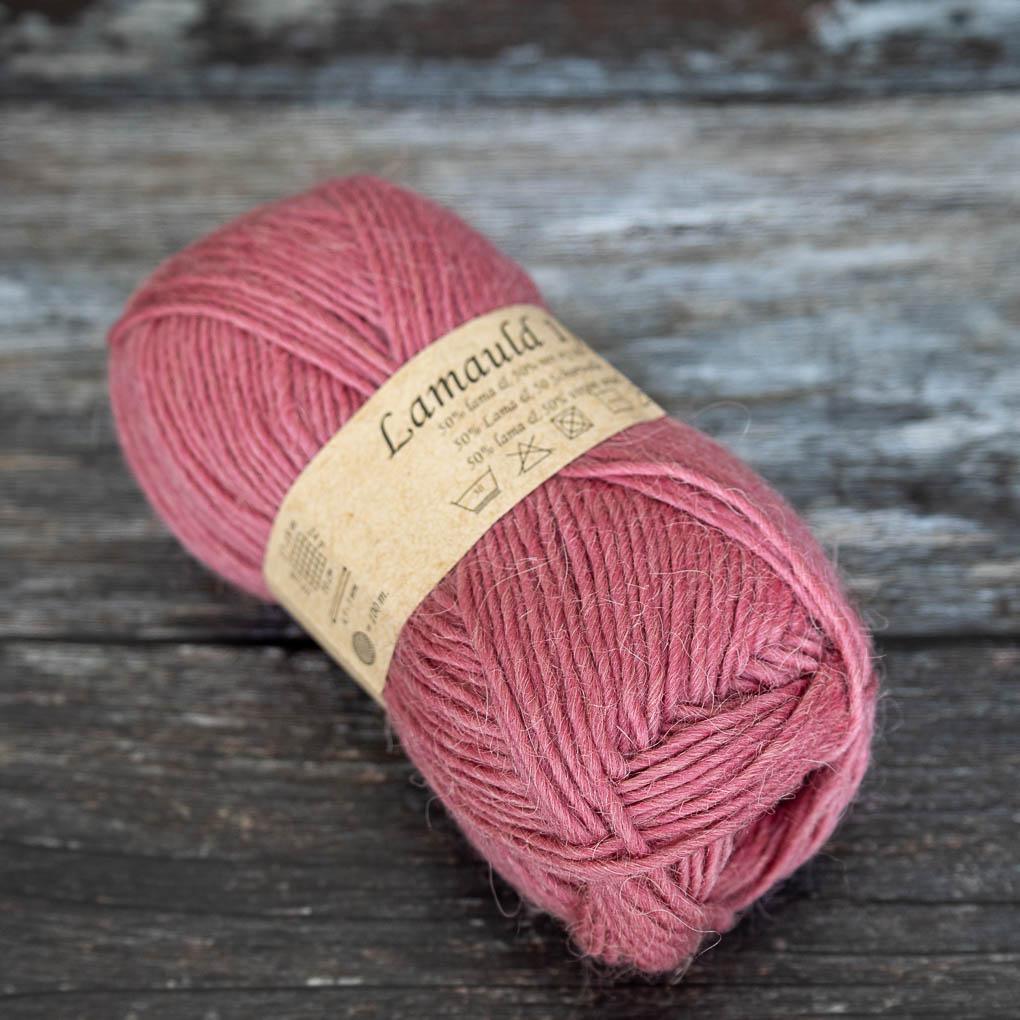 CaMaRose Camarose Lamauld - 6020 Støvet Rosa - Aran Knitting Yarn