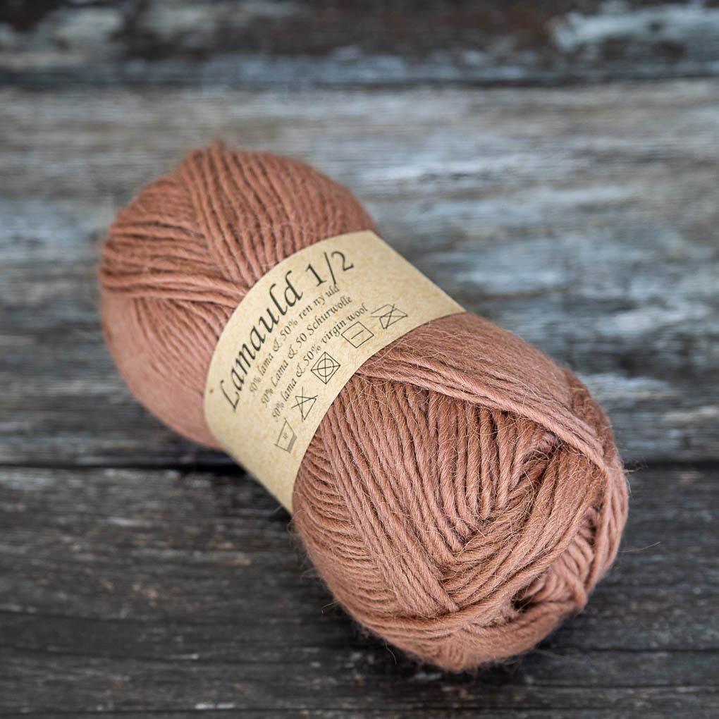 CaMaRose Camarose Lamauld - 6035 Gammel Rosa - Aran Knitting Yarn