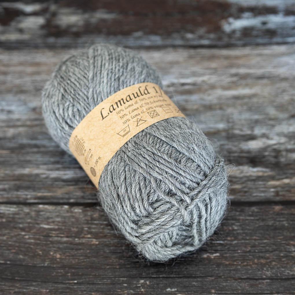 CaMaRose Camarose Lamauld - 6041 Grå - Aran Knitting Yarn