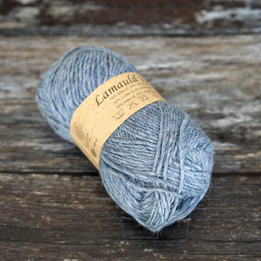 CaMaRose Camarose Lamauld - 6838 Blågrå - Aran Knitting Yarn