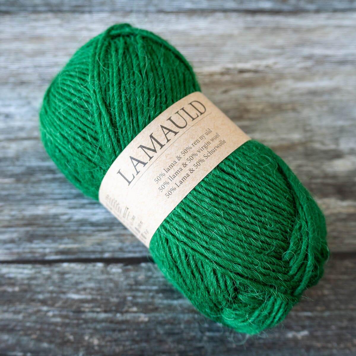 CaMaRose Camarose Lamauld - 6048 Gron - Aran Knitting Yarn
