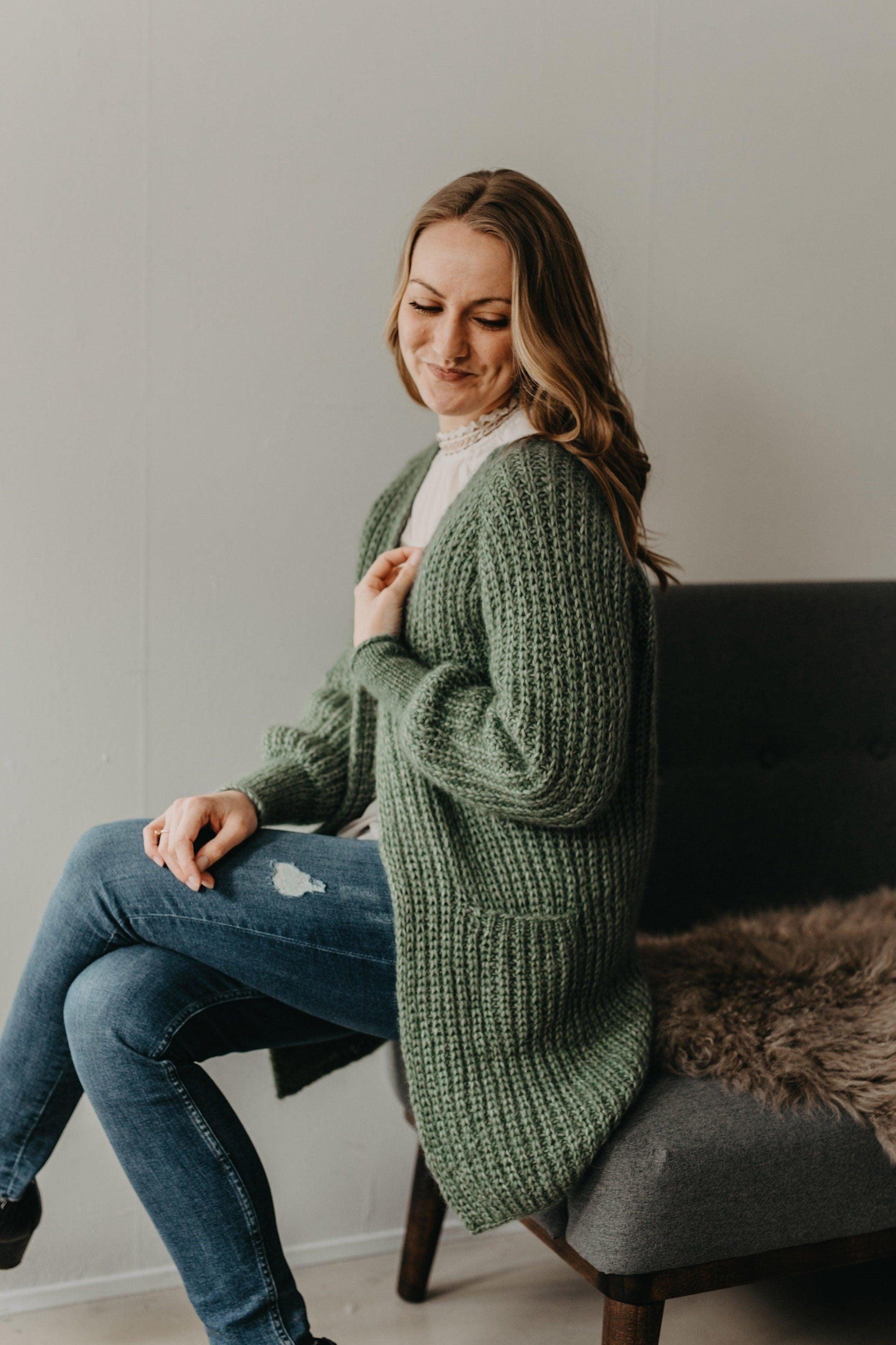 CaMaRose Dreamy Cardigan My Size [Trine Bertelsen] -  - Knitting Pattern