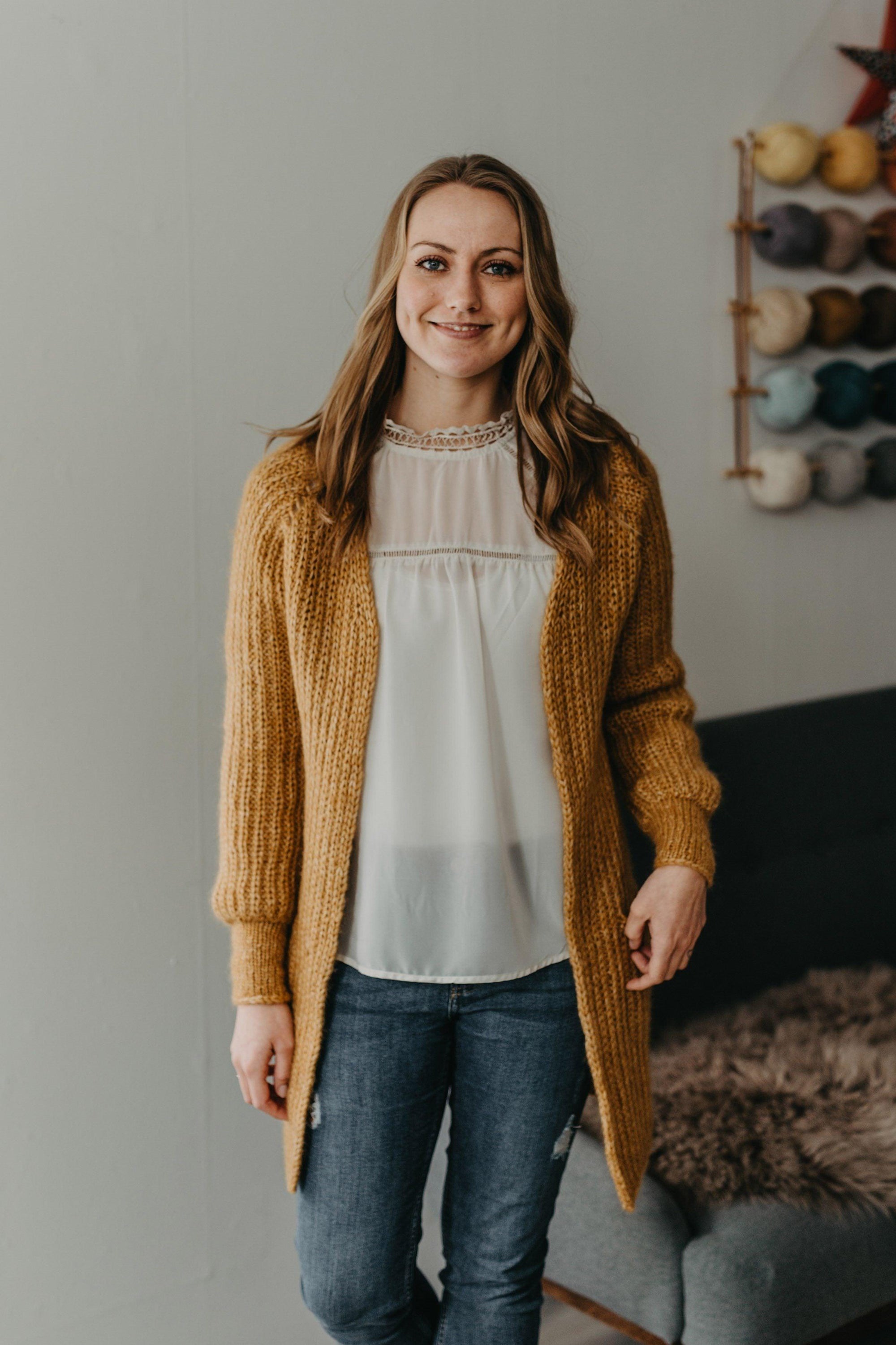 CaMaRose Dreamy Cardigan My Size [Trine Bertelsen] -  - Knitting Pattern