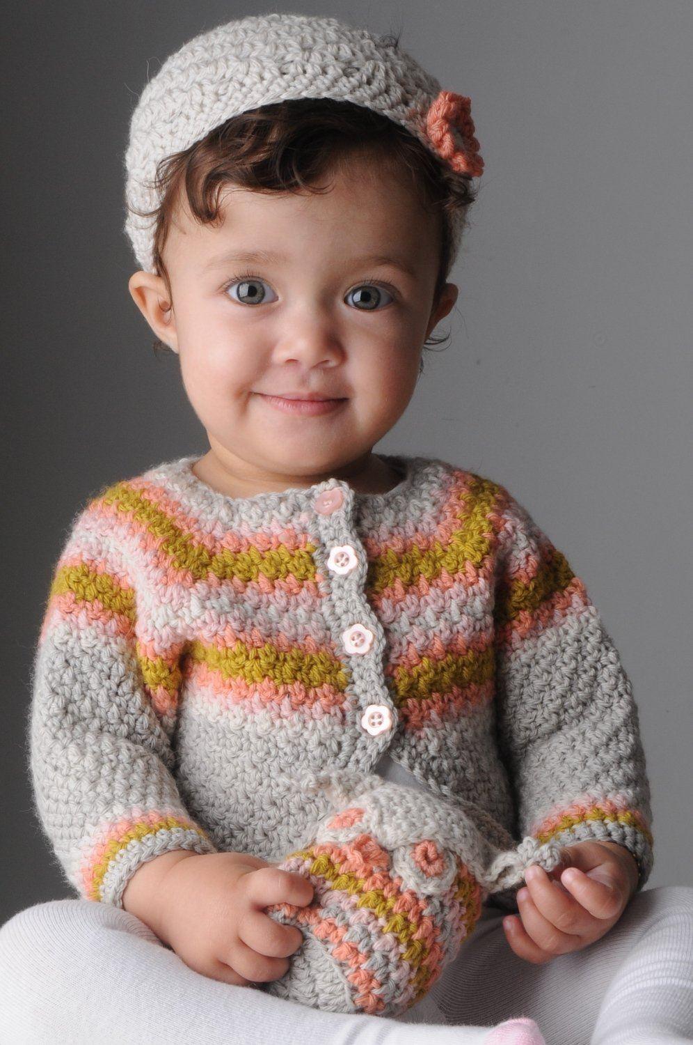 Mrs Moon Florence Cardigan [Crochet Pattern] -  - Crochet Pattern