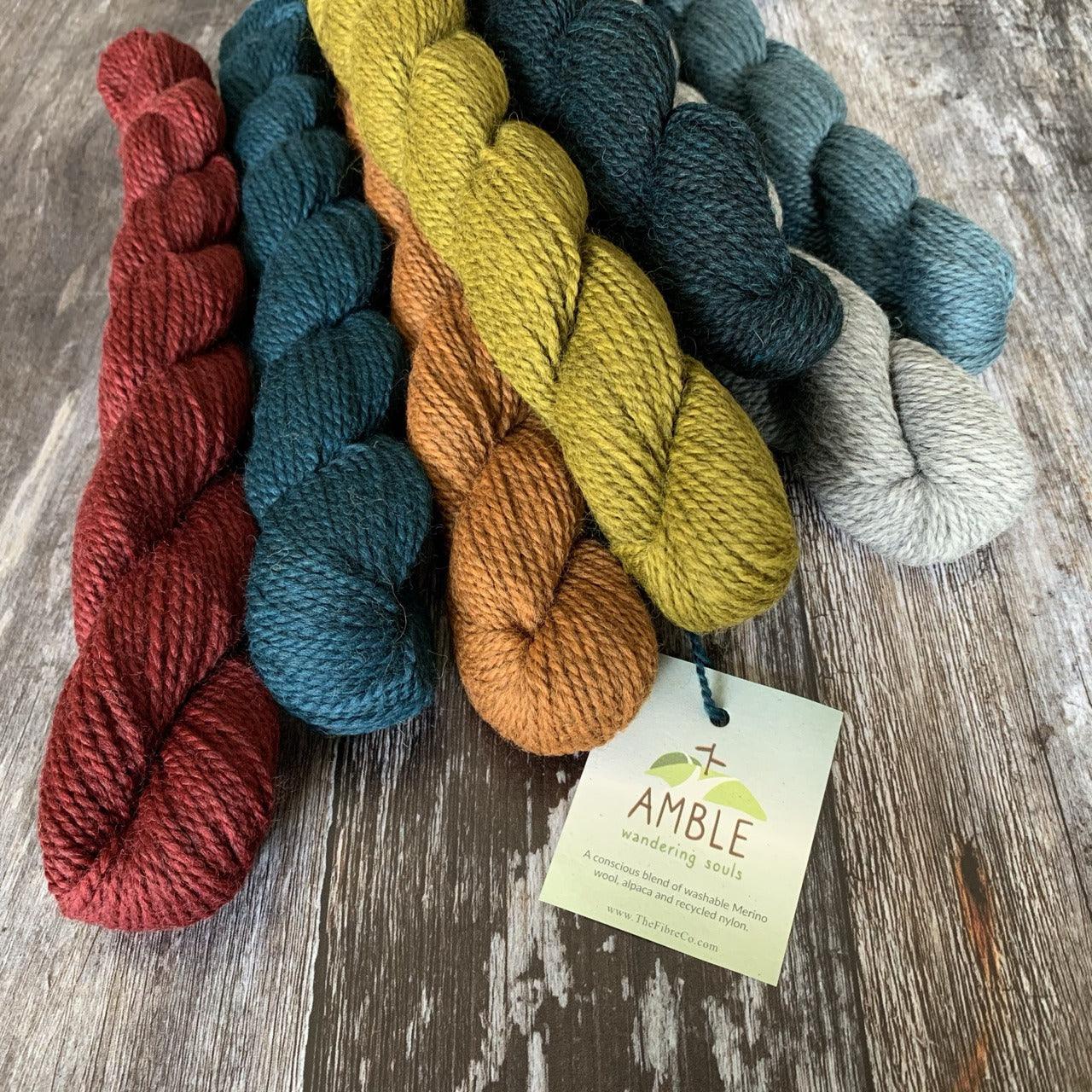 The Fibre Co. The Fibre Co. Amble Minis -  - 4ply Knitting Yarn