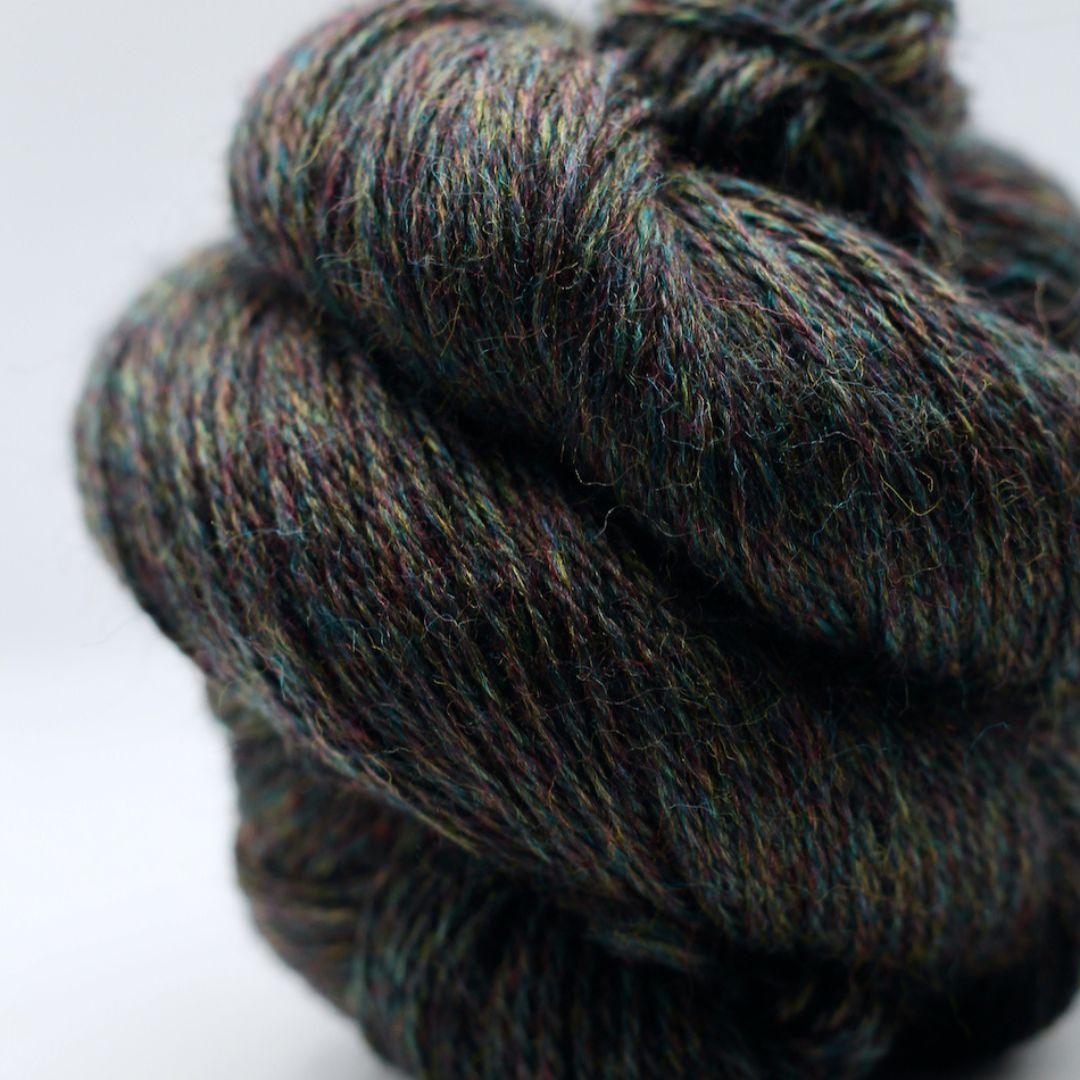 John Arbon Yarnadelic Worsted - Black Gold of the Sun - Worsted Knitting Yarn