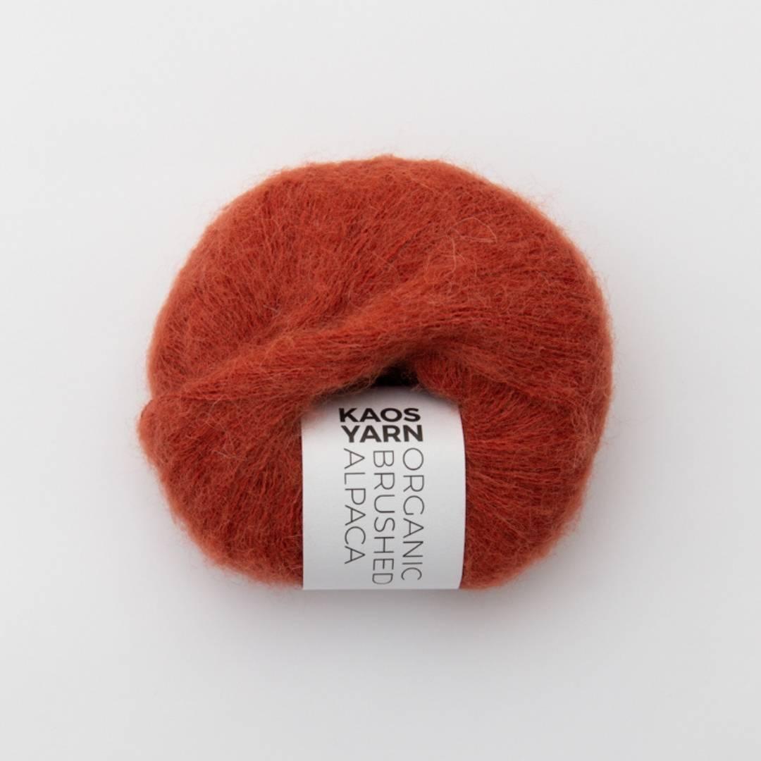 Kaos Yarn Kaos Organic Brushed Alpaca - 2035 Gracious - Yarn