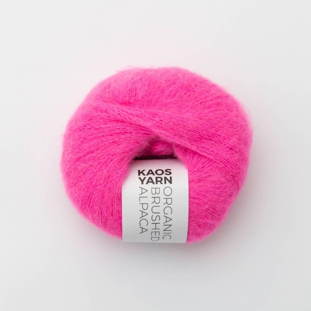 Kaos Yarn Kaos Organic Brushed Alpaca - 2049 Charismatic - Yarn