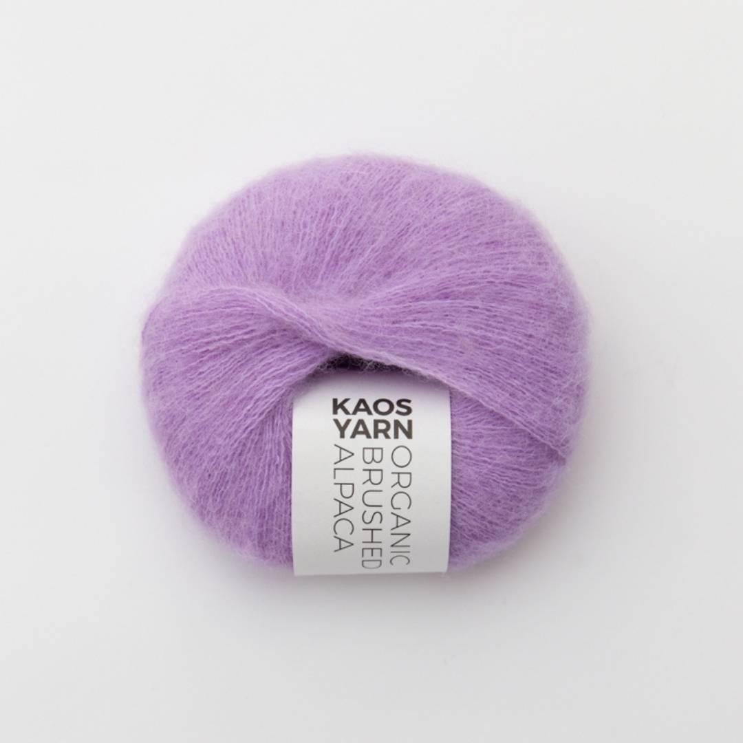 Kaos Yarn Kaos Organic Brushed Alpaca - 2051 Spiritual - Yarn