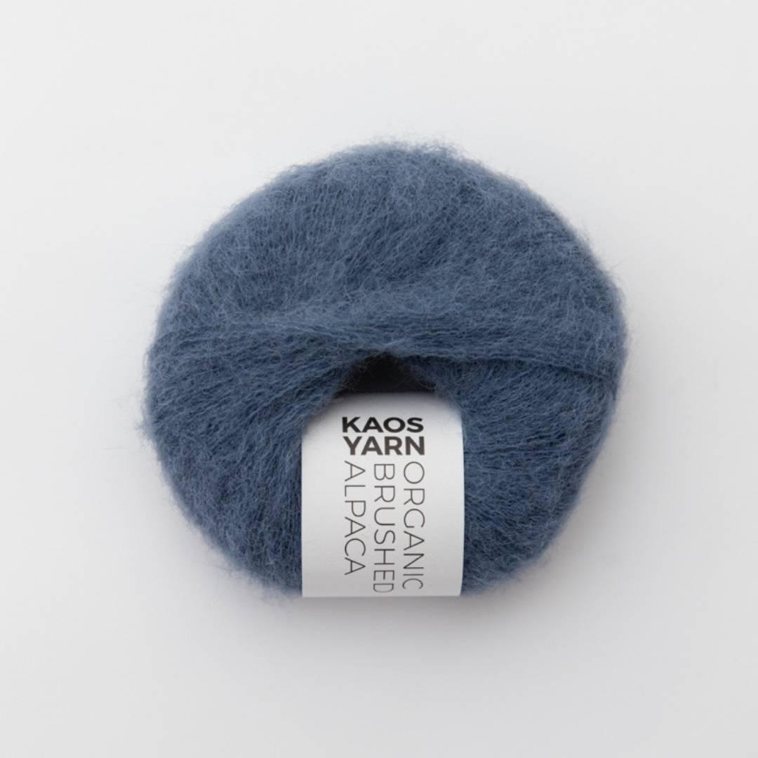 Kaos Yarn Kaos Organic Brushed Alpaca - 2067 Sincere - Yarn