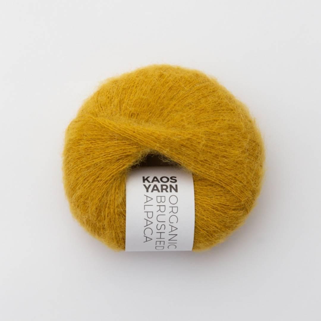 Kaos Yarn Kaos Organic Brushed Alpaca - 2016 Fortunate - Yarn