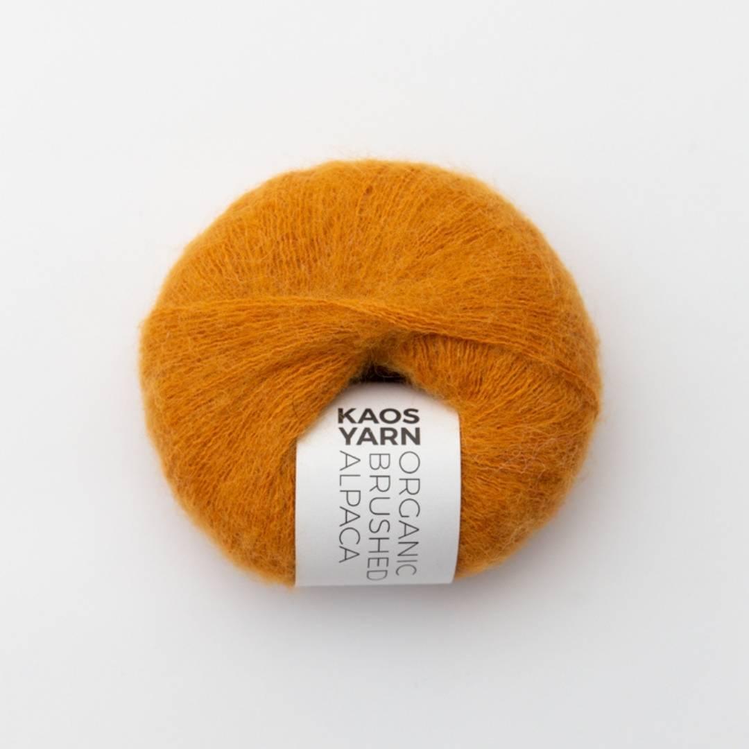 Kaos Yarn Kaos Organic Brushed Alpaca - 2024 Glamorous - Yarn