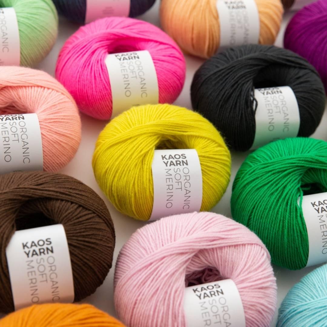 Kaos Yarn Kaos Organic Soft Merino -  - Yarn