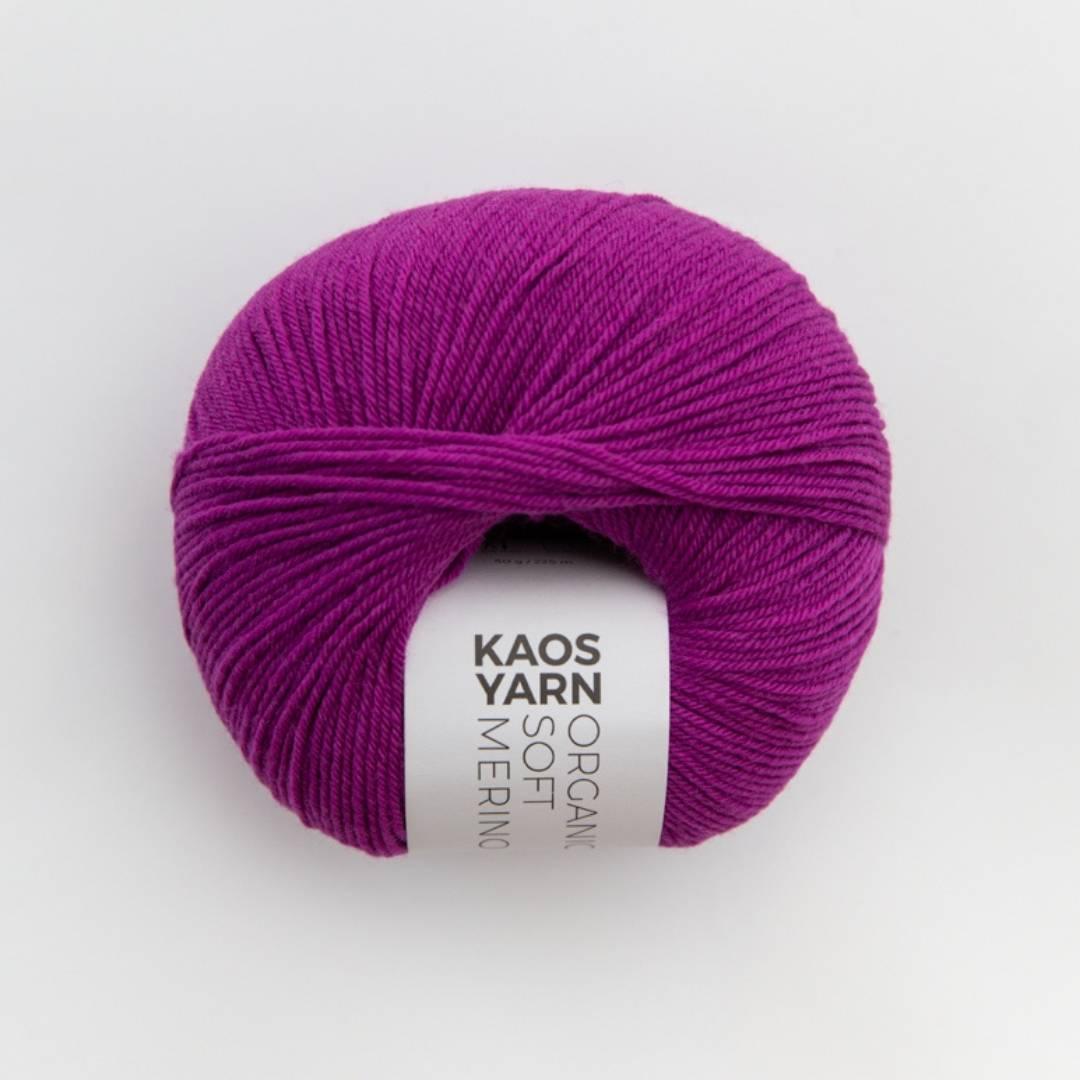 Kaos Yarn Kaos Organic Soft Merino - 1055 Magnificent - Yarn