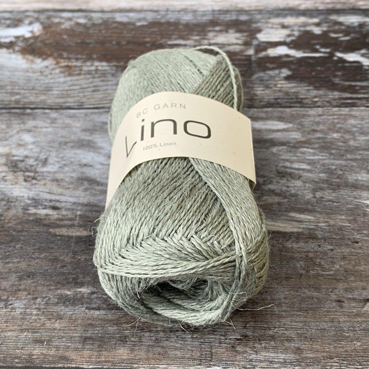 BC Garn BC Garn Lino - Khaki (61) - 4ply Knitting Yarn