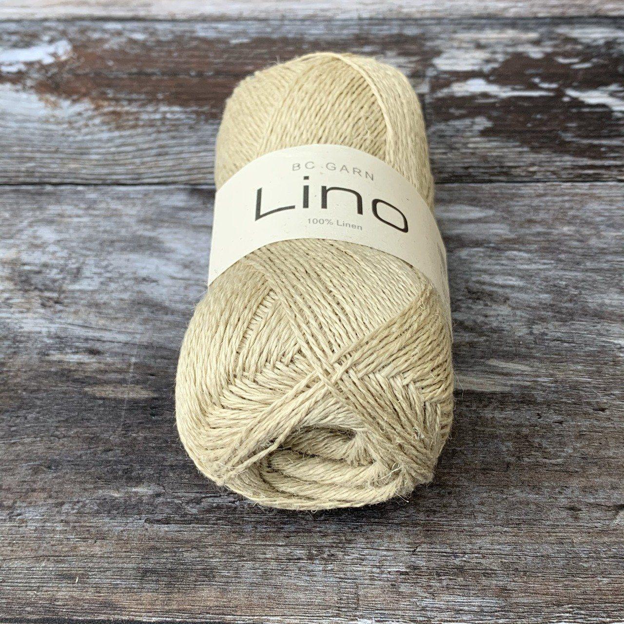 BC Garn BC Garn Lino - Natural Beige (33) - 4ply Knitting Yarn