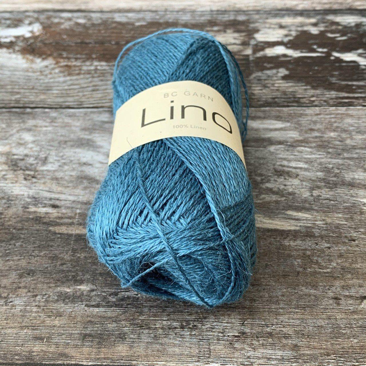 BC Garn BC Garn Lino - Petrol (51) - 4ply Knitting Yarn
