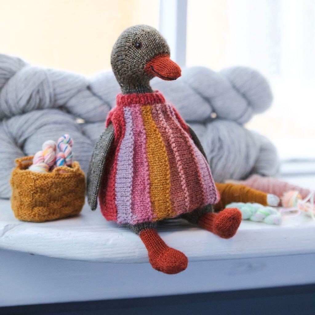 Mouche &amp; Friends: Seamless Toys to Knit and Love by Cinthia Vallet - Tangled Yarn