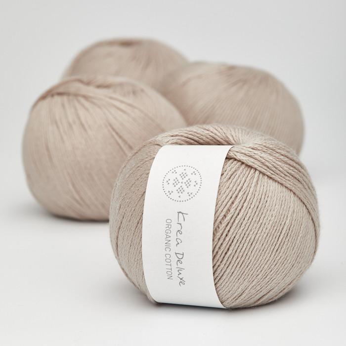 Krea Deluxe Krea Deluxe Organic Cotton - No. 18 - 4ply Knitting Yarn