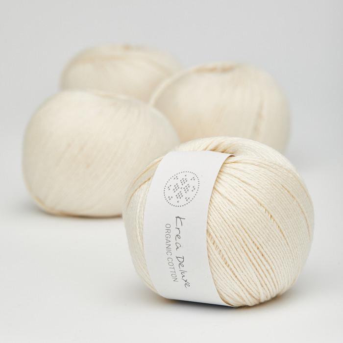Krea Deluxe Krea Deluxe Organic Cotton - No. 2 - 4ply Knitting Yarn