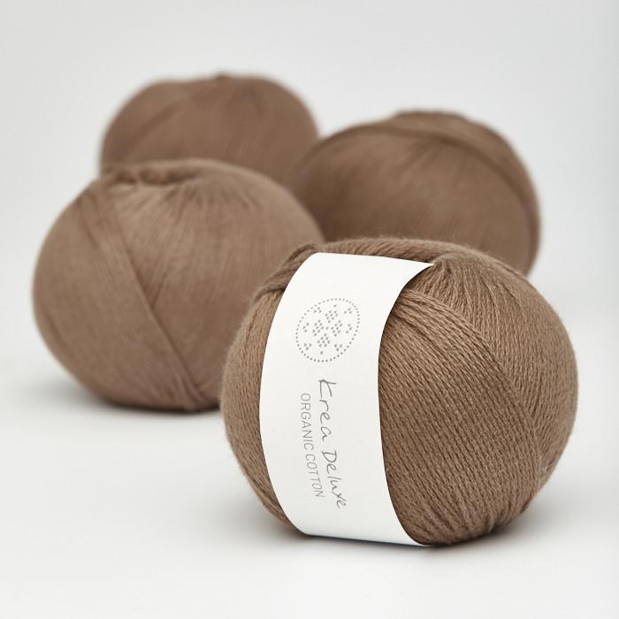 Krea Deluxe Krea Deluxe Organic Cotton - No. 30 - 4ply Knitting Yarn