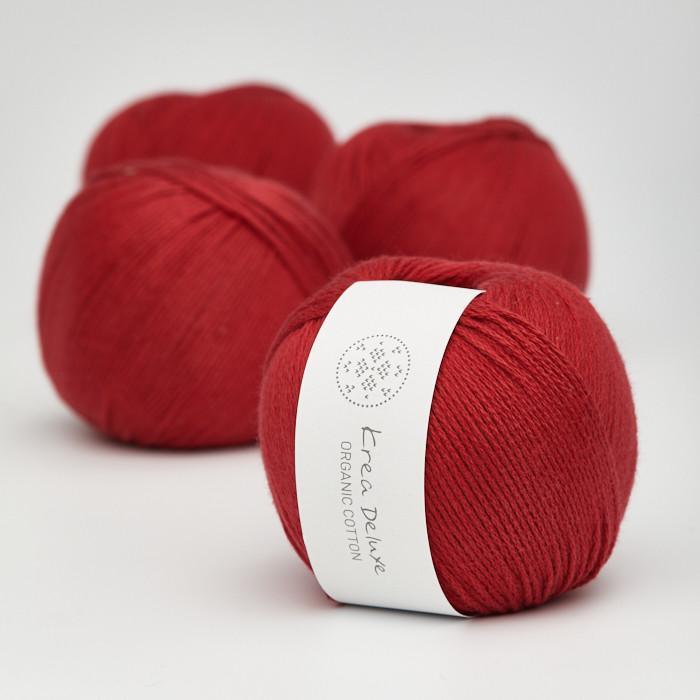 Krea Deluxe Krea Deluxe Organic Cotton - No. 35 - 4ply Knitting Yarn