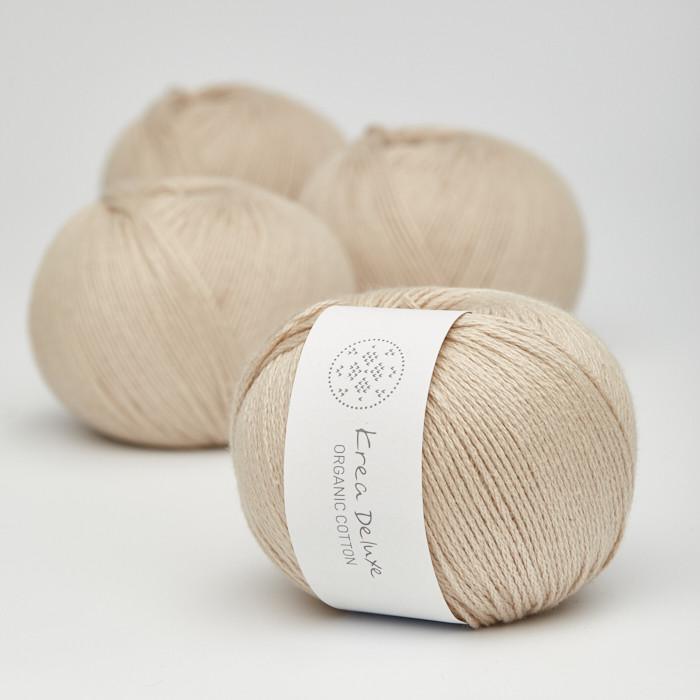 Krea Deluxe Krea Deluxe Organic Cotton - No. 46 - 4ply Knitting Yarn