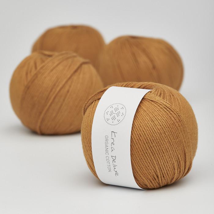 Krea Deluxe Krea Deluxe Organic Cotton - No. 9 - 4ply Knitting Yarn
