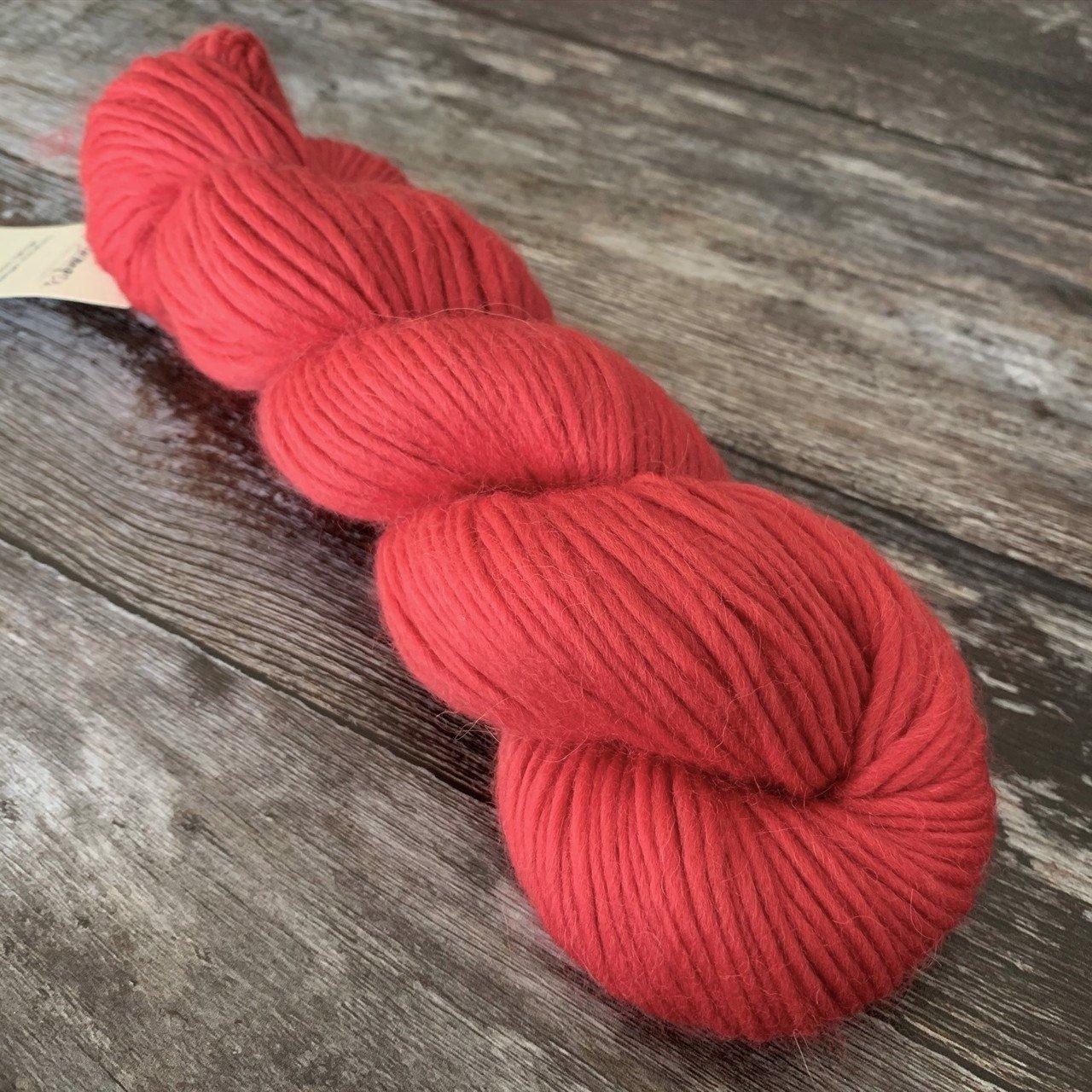 Mrs Moon Plump DK - Raspberry Ripple - DK Knitting Yarn