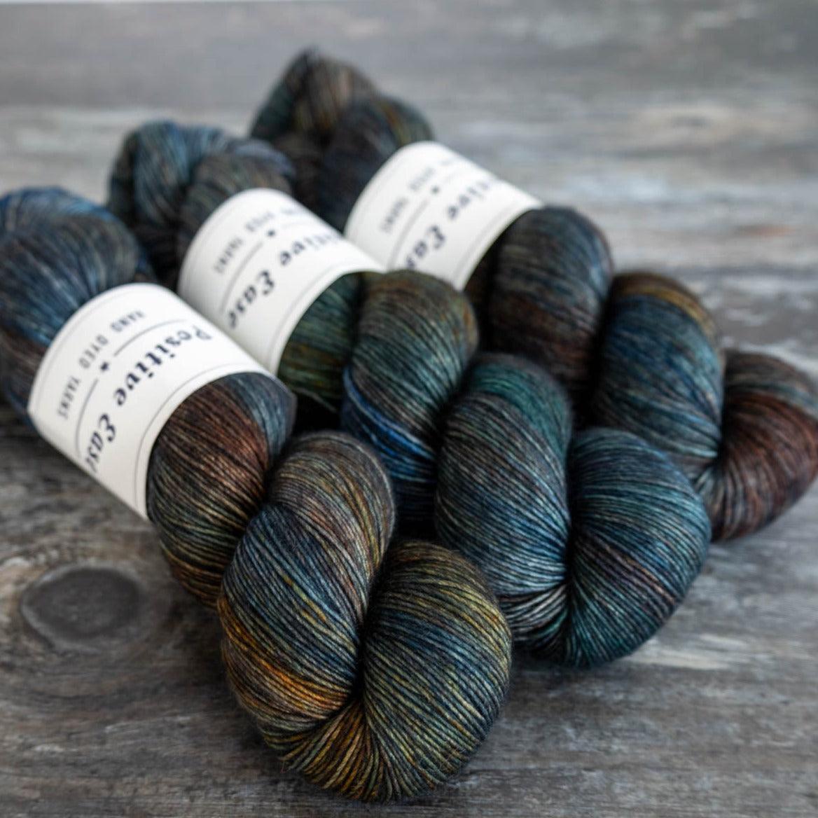 Positive Ease Positive Ease Merino Singles - Tweed Coat - 4ply Knitting Yarn