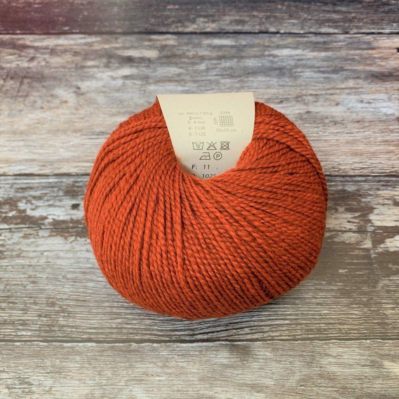 BC Garn BC Garn Semilla GOTS - Burnt Orange (011) - Sport Weight Yarn