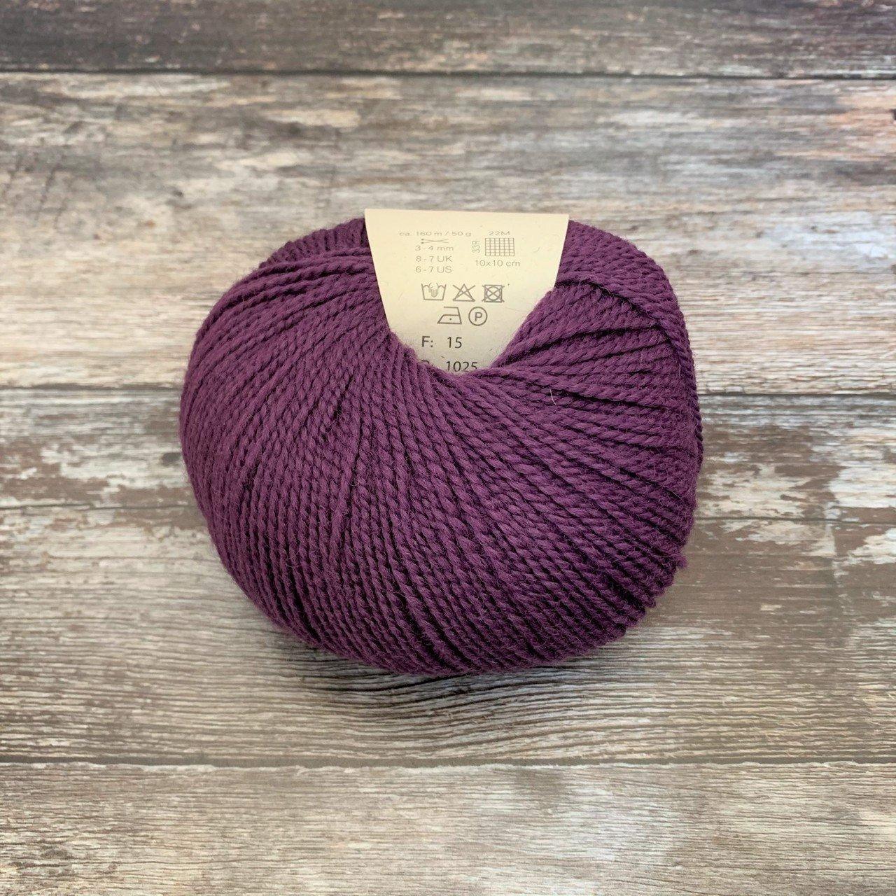 BC Garn BC Garn Semilla GOTS - Purple (015) - Sport Weight Yarn