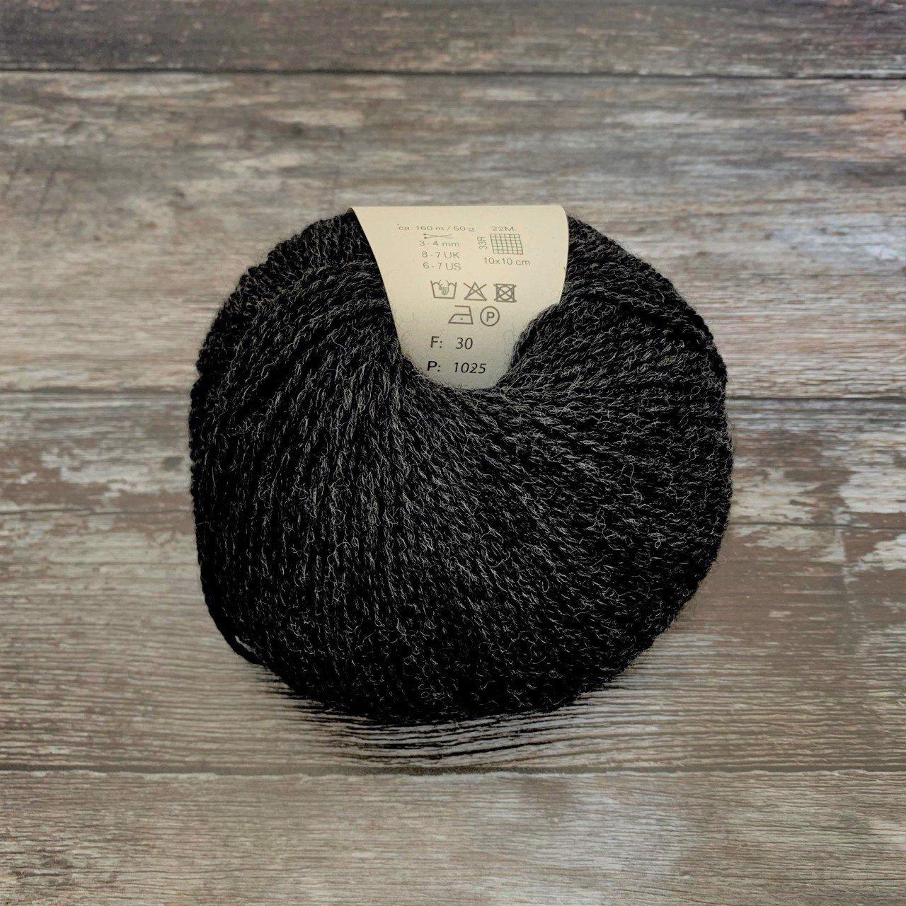 BC Garn BC Garn Semilla GOTS - Anthracite (030) - Sport Weight Yarn