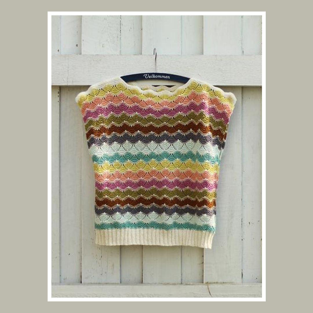 CaMaRose Summer Vibe Top [Trine Bertelsen] -  - Knitting Pattern