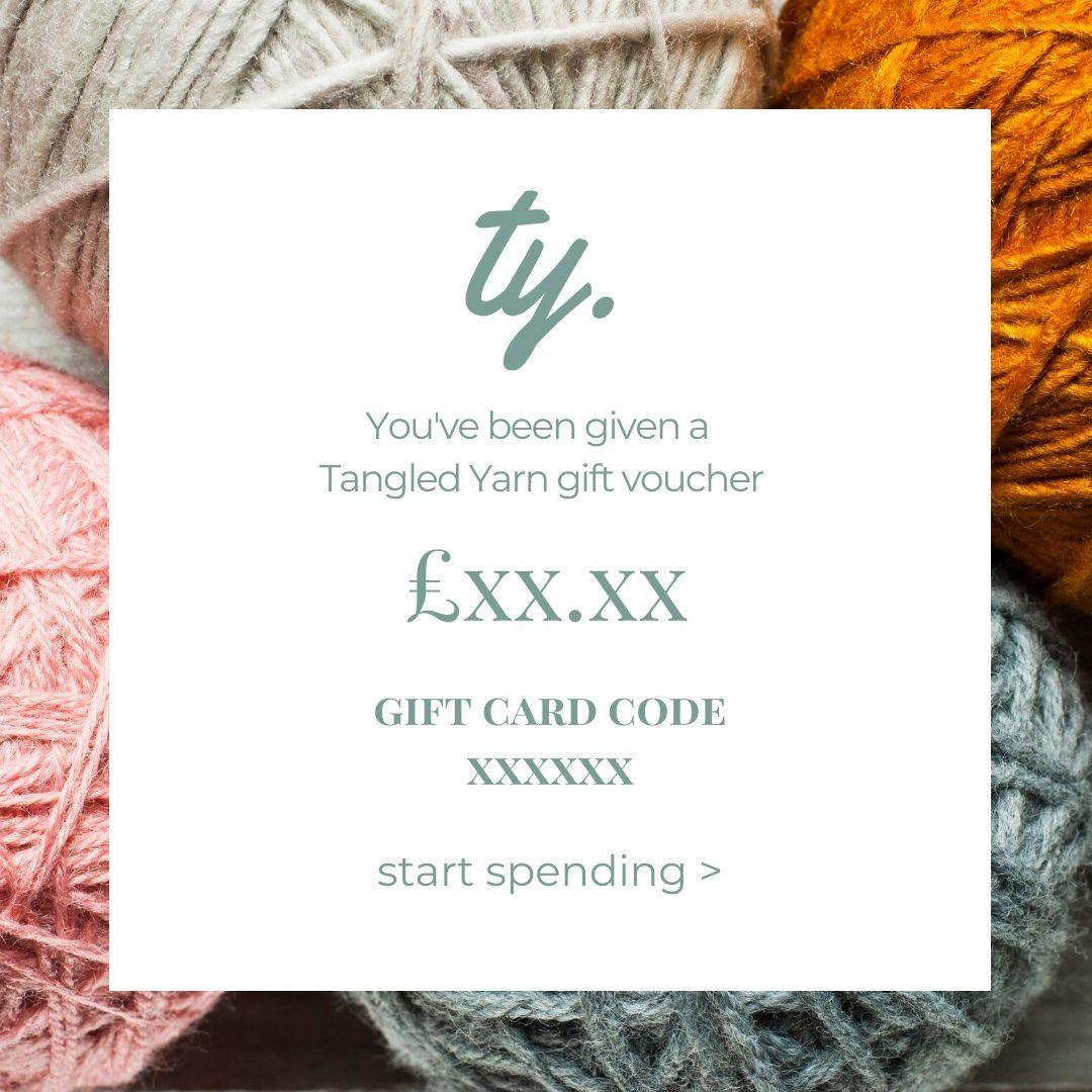 Tangled Yarn Tangled Yarn e-Gift Card -  - Gift Card