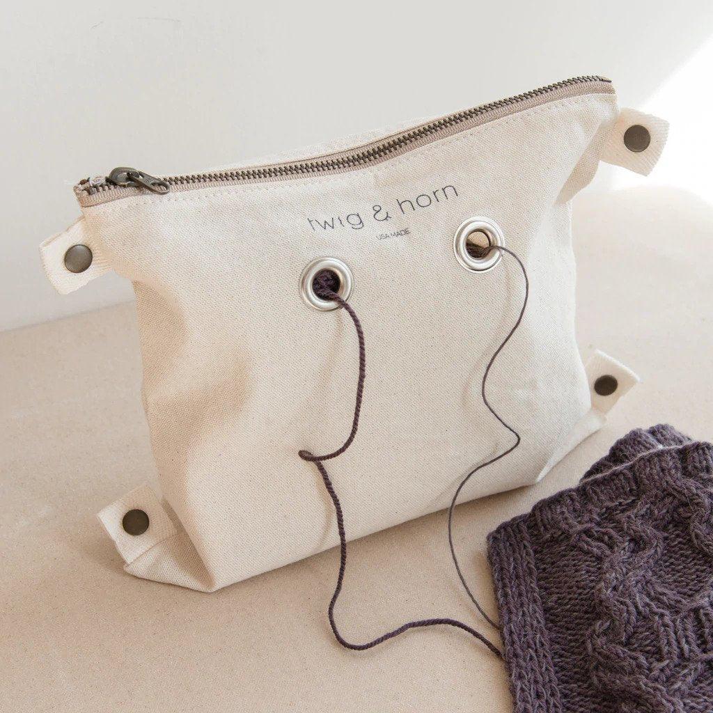 Twig & Horn Twig & Horn Waxed Canvas Crossbody Tote -  - 