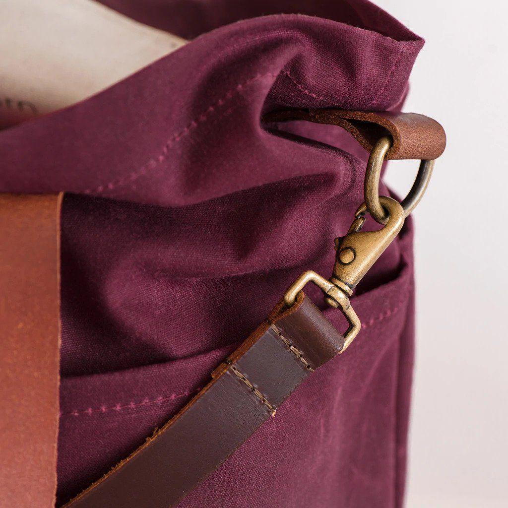 Twig & Horn Twig & Horn Waxed Canvas Crossbody Tote -  - 
